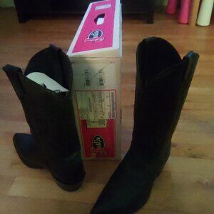 Justin doeskin boots size 8 D